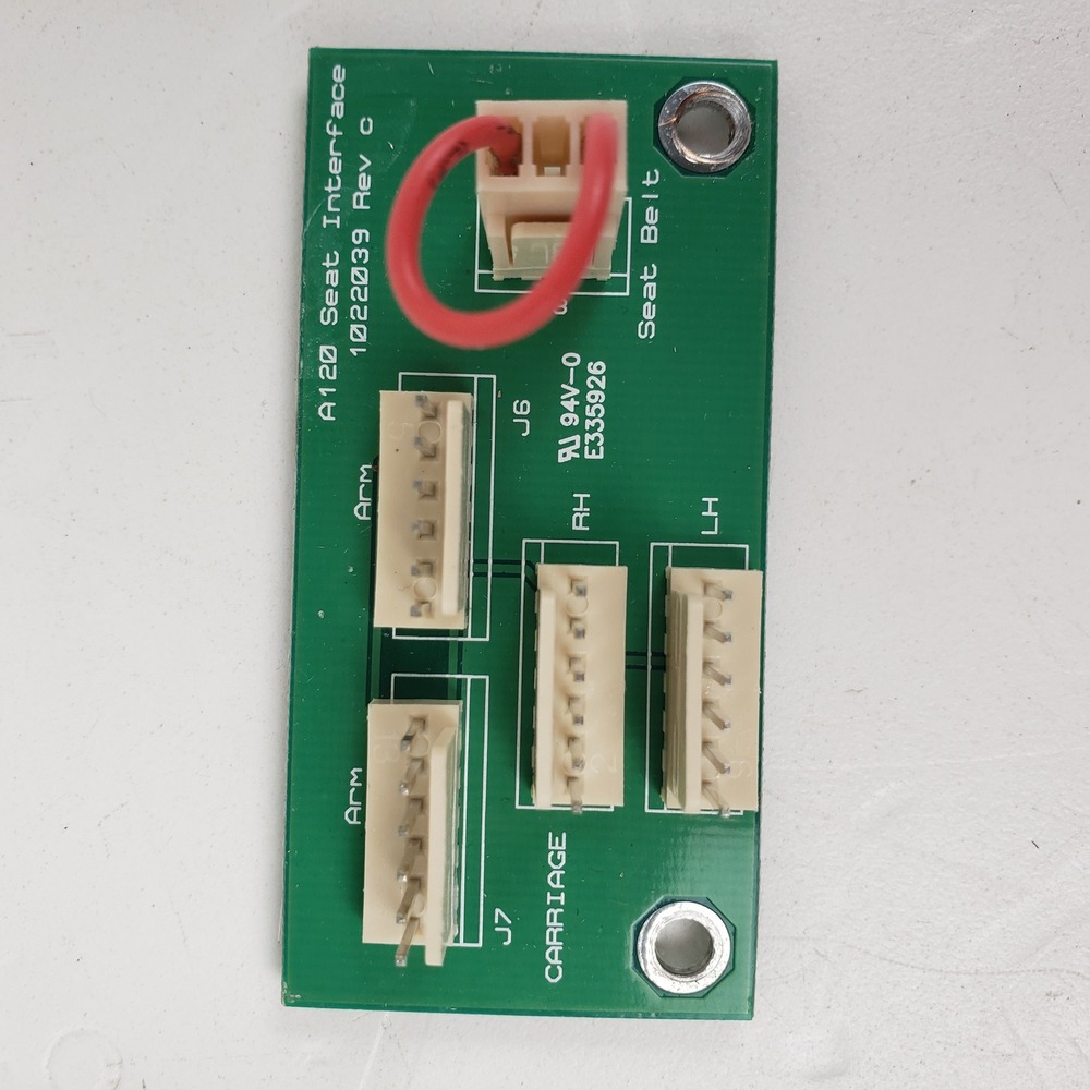 Acorn Stairlift A120 Seat Interface PCB Board 1022039 Rev C E335926
